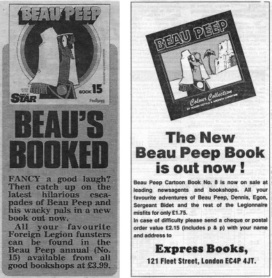 book adverts